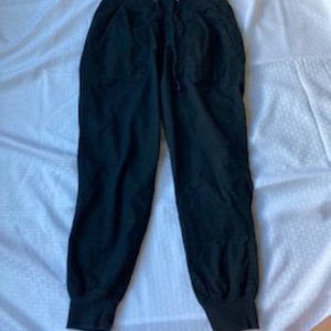 Black Cargo Joggers